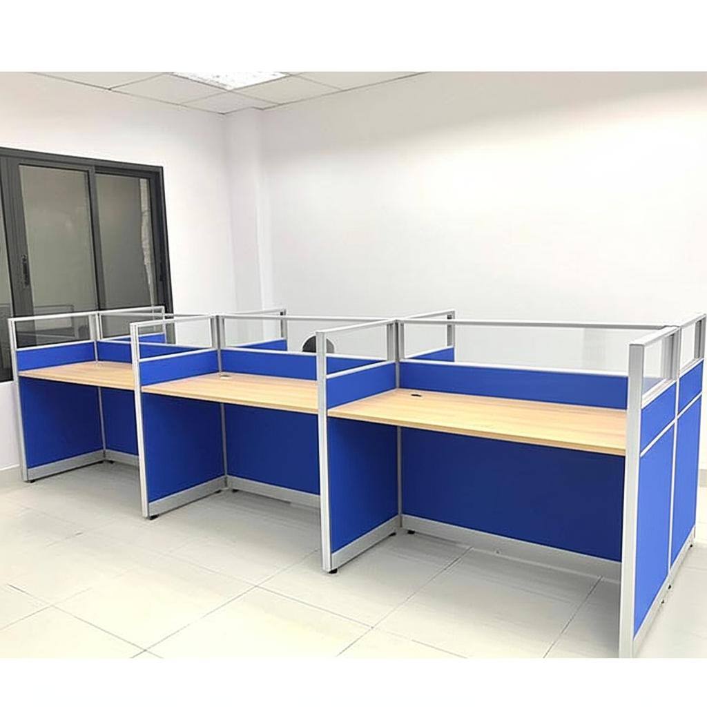 Vách ngăn nỉ kính VK03 trong không gian thực tế 4