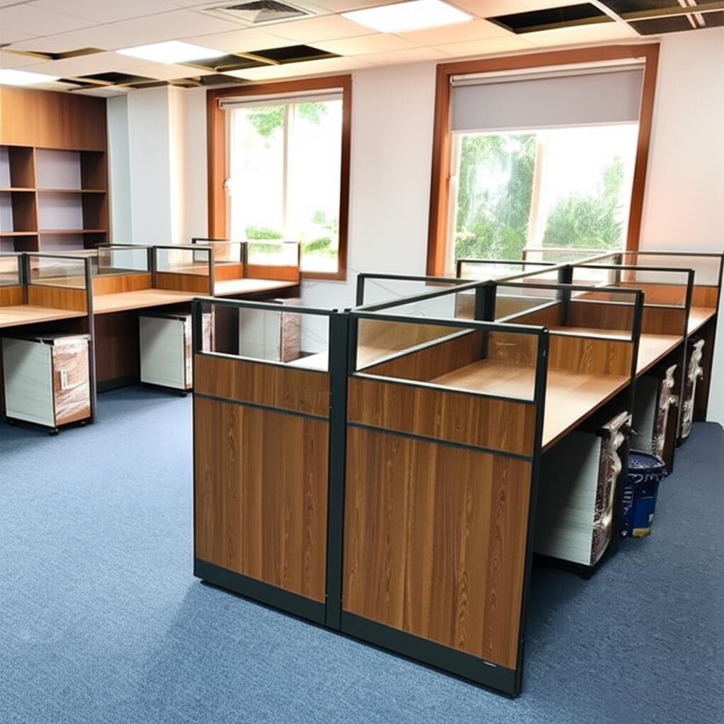 Vách ngăn VK05 - điểm nhấn thẩm mỹ cho văn phòng