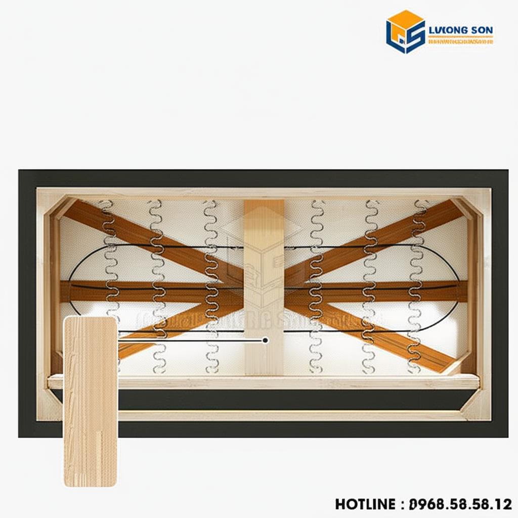 Khung gỗ tự nhiên siêu bền
