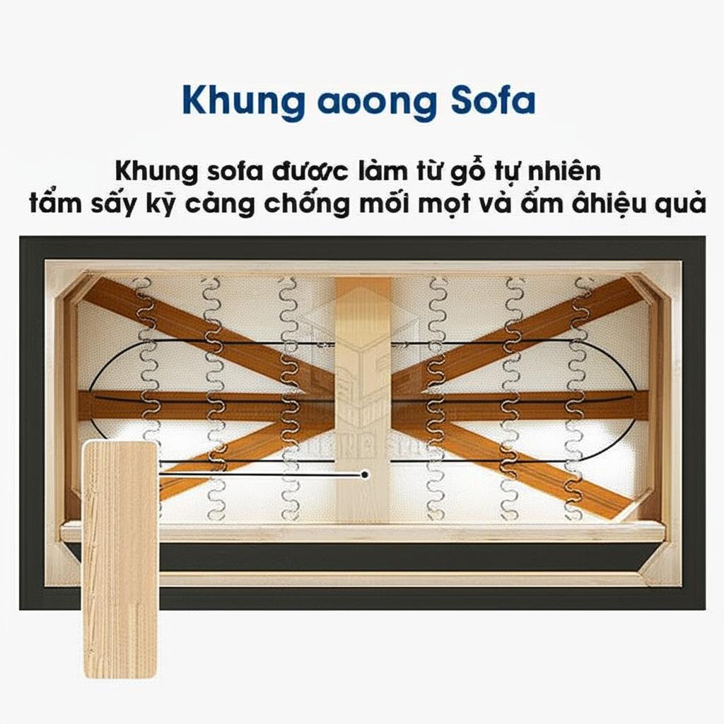 Khung ghế chắc chắn