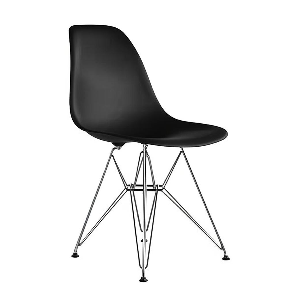 Ghế Eames chân sắt đan mạ crome J2 5 Ghế Eames chân sắt đan mạ crome J2 - Kích thước chuẩn, phù hợp mọi không gian