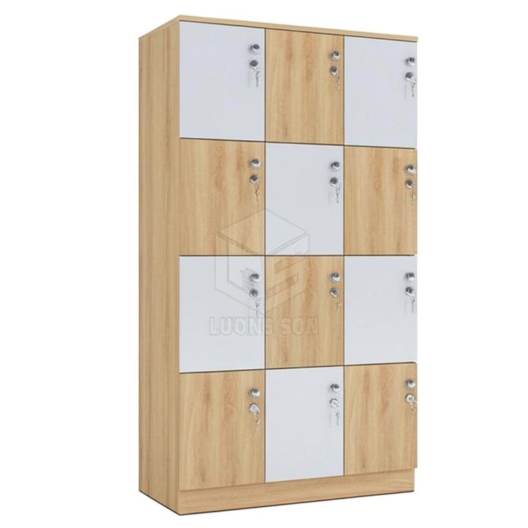 md kich thuoc tu locker go 12 ngan lk3309vt