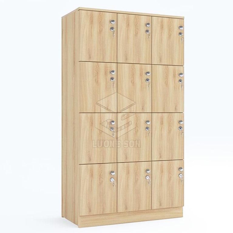 md kich thuoc tu locker go 12 ngan lk3409v