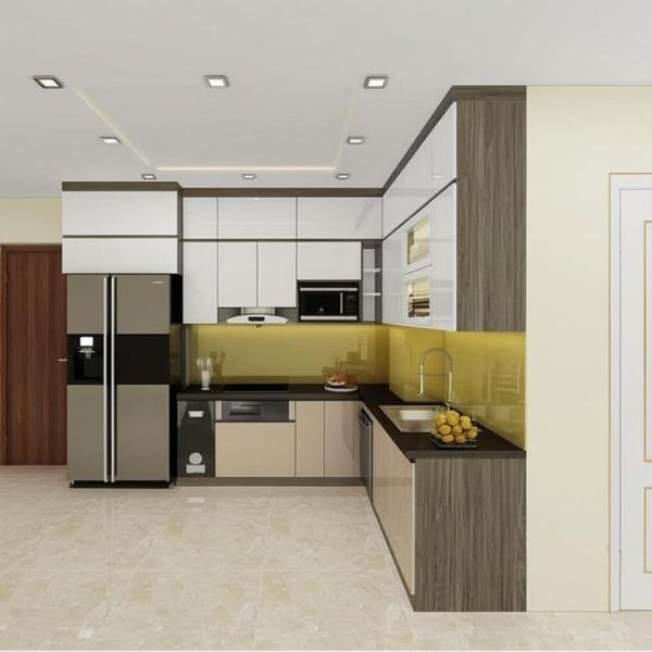 Tủ bếp hiện đại TB04