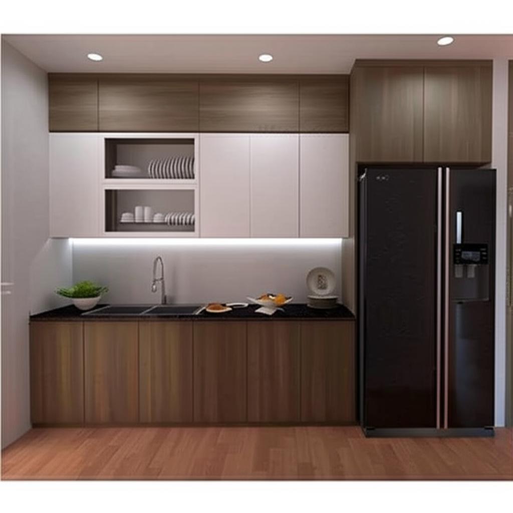 Tủ bếp hiện đại TB06 - Thiết kế tối ưu cho mọi không gian