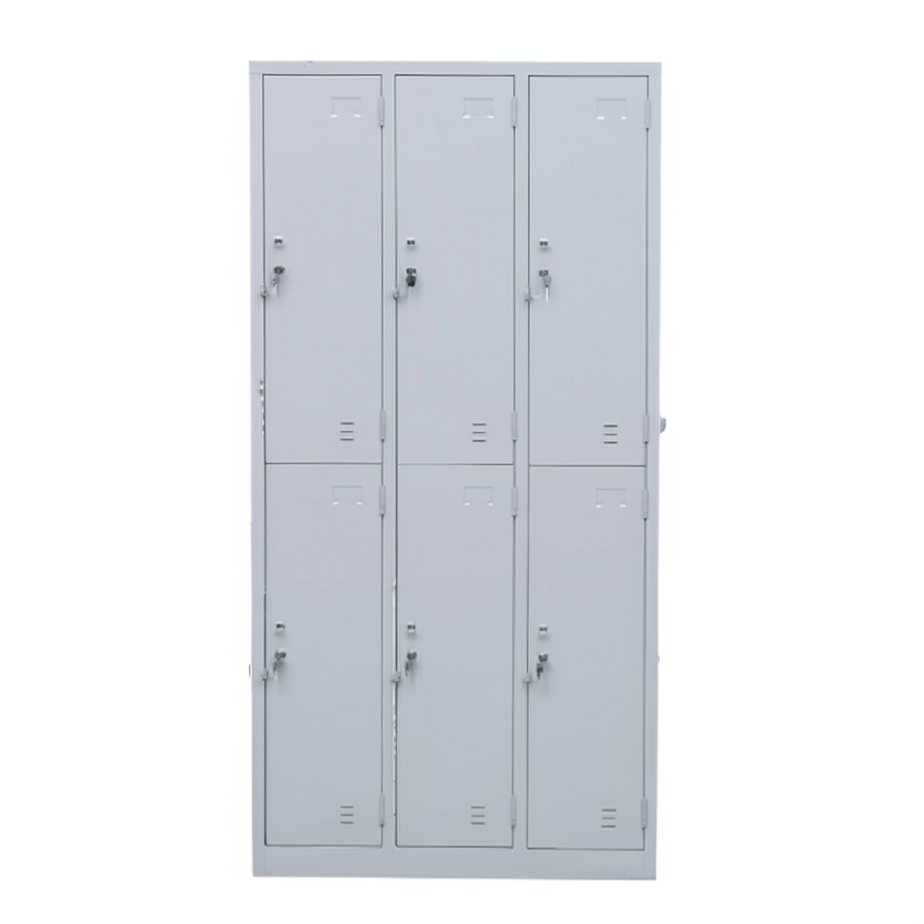 Tủ sắt để đồ 6 cánh QA6