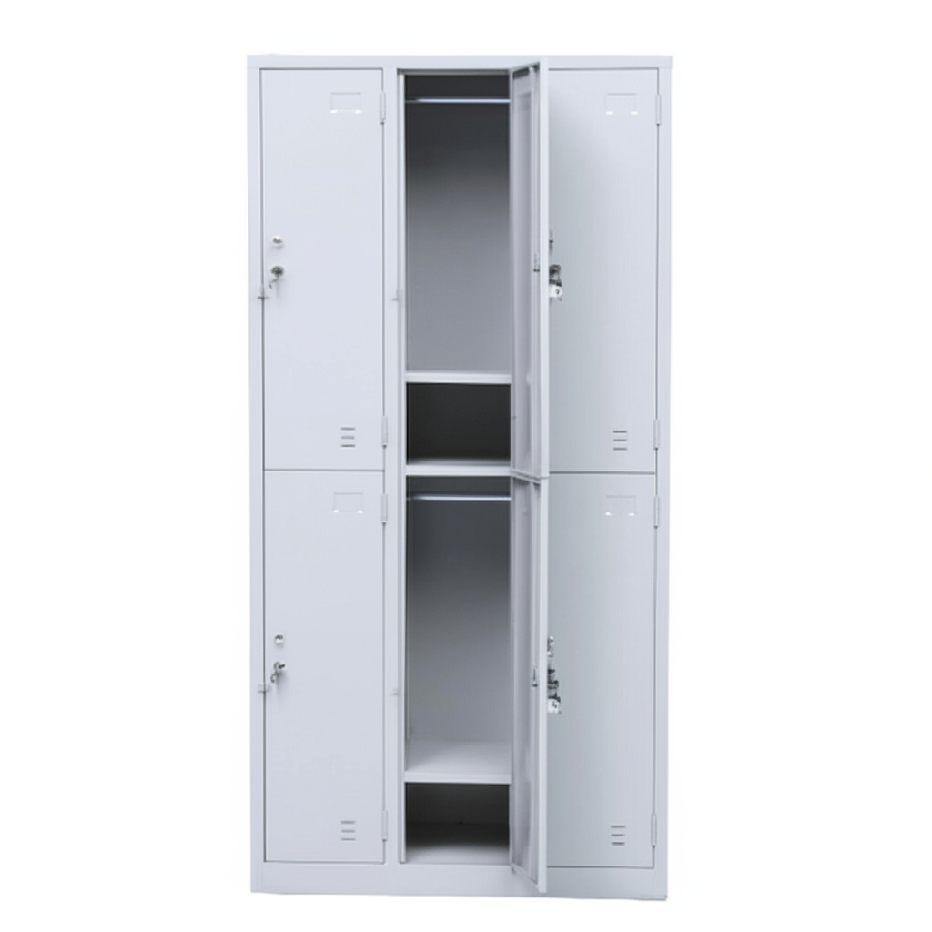 Tủ sắt để đồ 6 cánh QA6