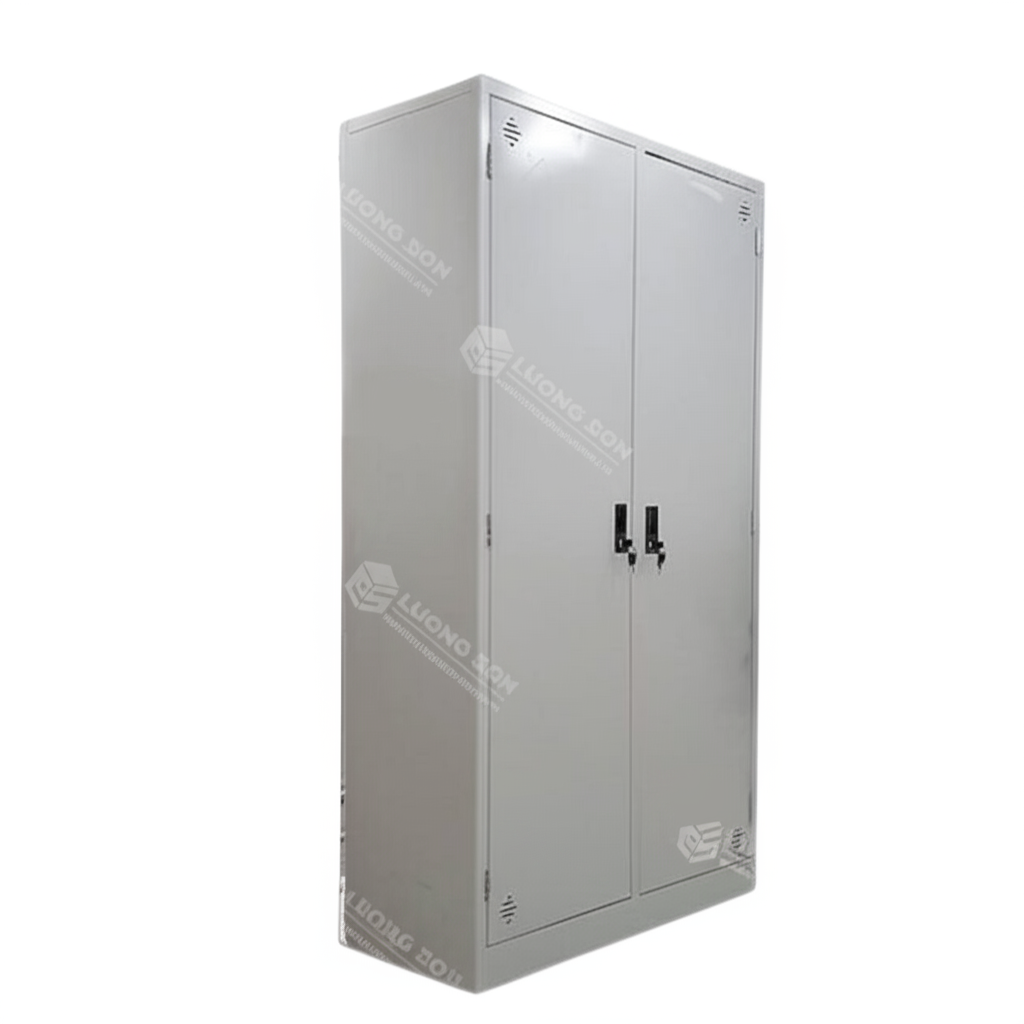 Tủ sắt đựng quần áo 2 buồng TS02QA