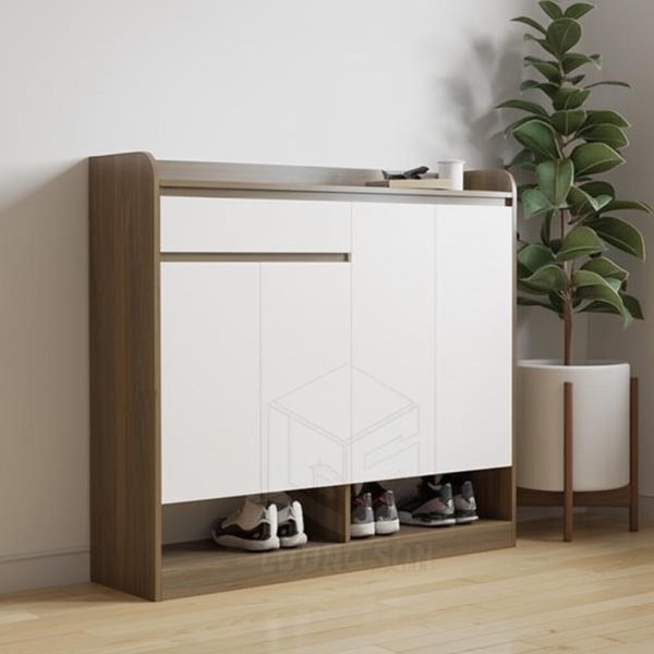 Tủ giầy Kochan 120cm vân óc chó TG24