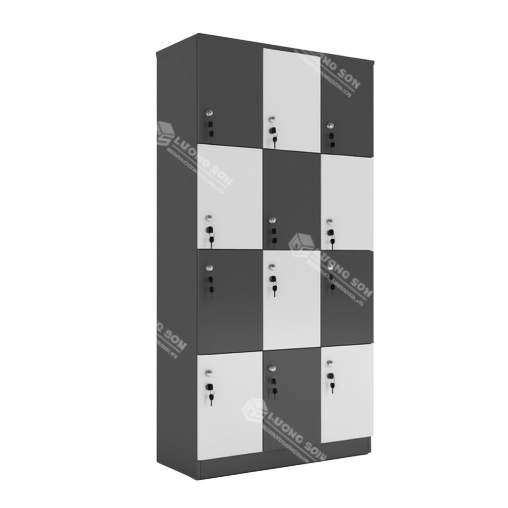 md tu locker go 12 ngan 5