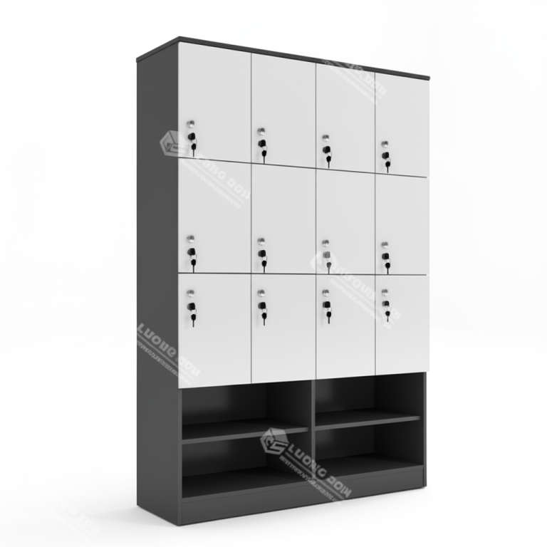 md tu locker go 12 ngan kem ke giay 1