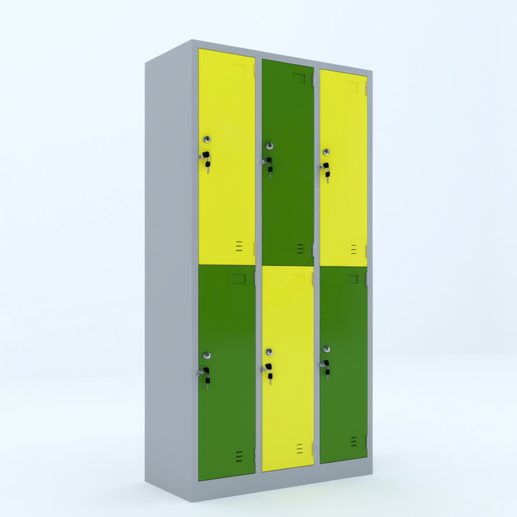 Tủ Sắt Để Đồ 6 Cánh Etovi QA6A