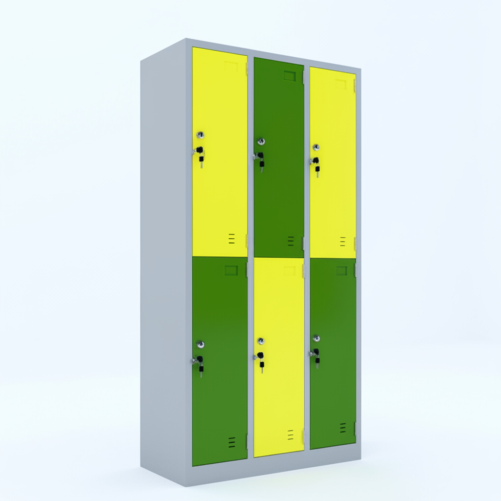 Tủ Sắt Để Đồ 6 Cánh Etovi QA6A