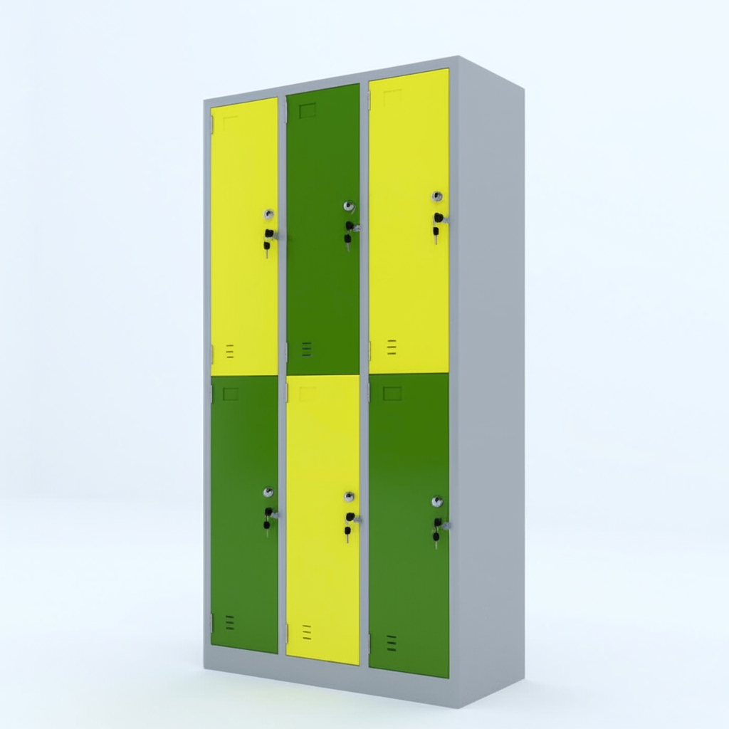 Tủ Sắt Để Đồ 6 Cánh Etovi QA6A