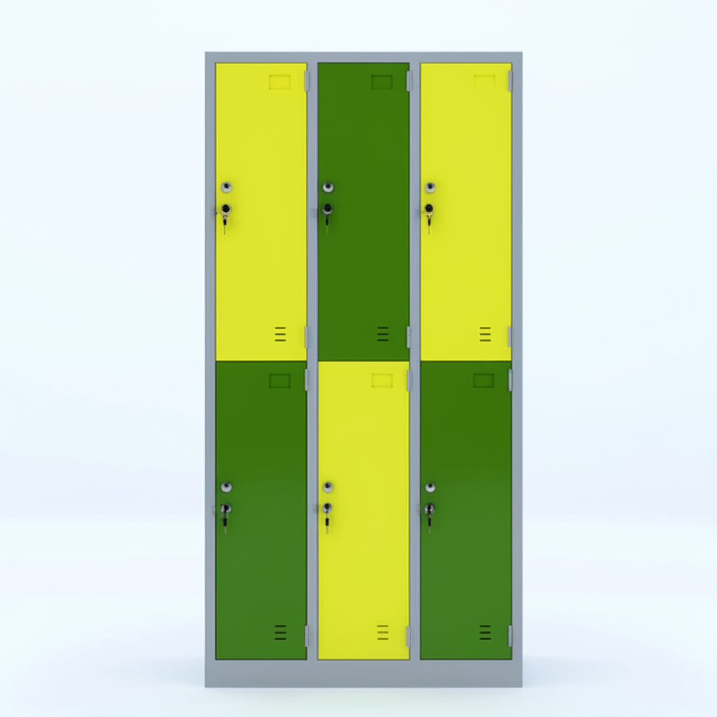 Tủ Sắt Để Đồ 6 Cánh Etovi QA6A