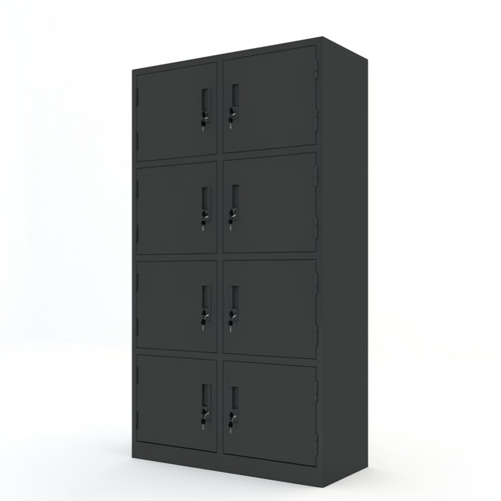 Tủ tài liệu sắt K8 màu đen – TS04D